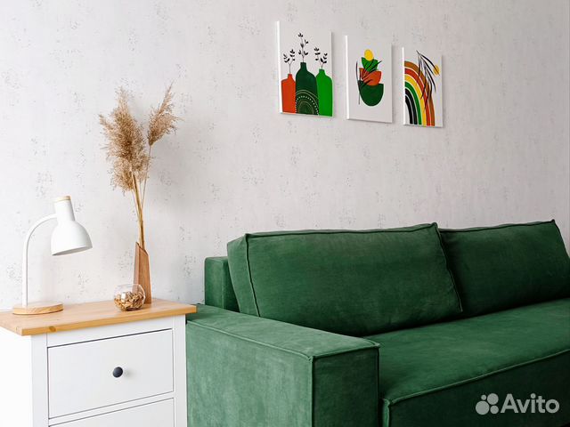 

1-к. квартира, 47 м², 2 кровати