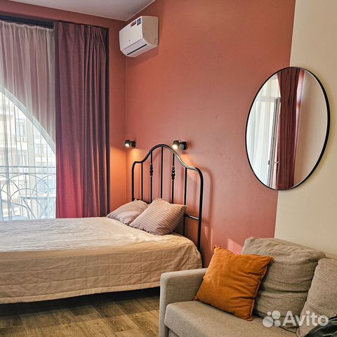 

Квартира-студия, 28 м², 2 кровати
