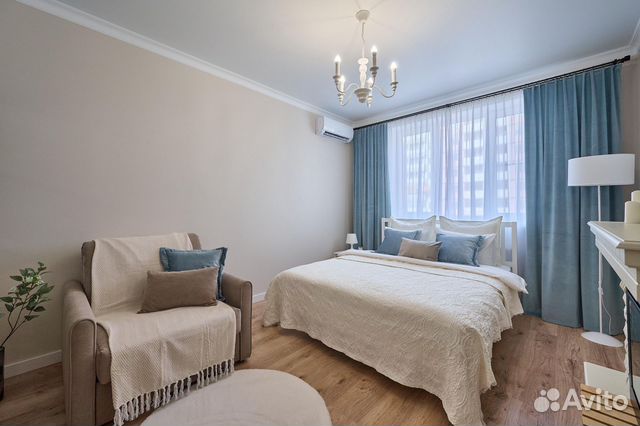 

1-к. квартира, 37 м², 2 кровати