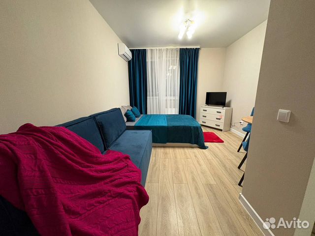 

Квартира-студия, 26 м², 2 кровати