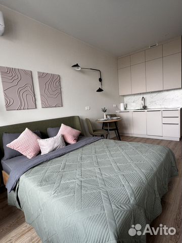 

Квартира-студия, 25,5 м², 2 кровати