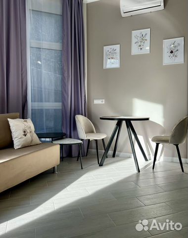 

Квартира-студия, 27 м², 2 кровати