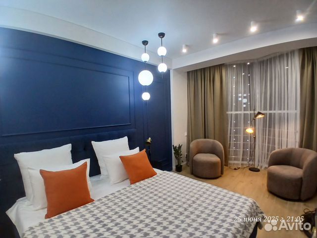

1-к. квартира, 50 м², 2 кровати