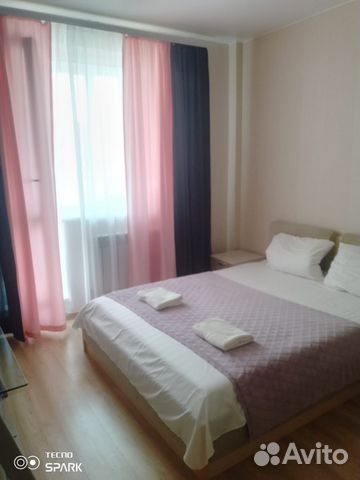 

1-к. квартира, 45 м², 2 кровати