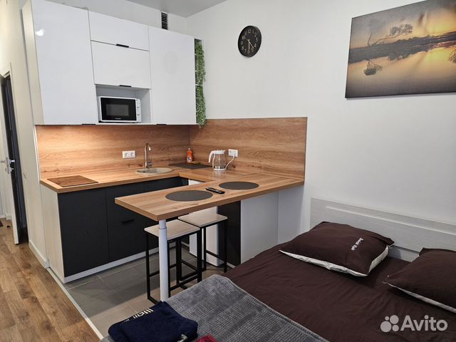 

Квартира-студия, 23 м², 1 кровать