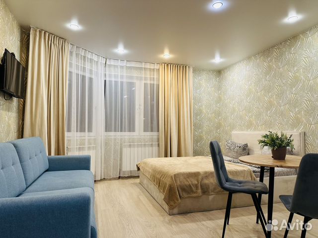 

Квартира-студия, 29 м², 2 кровати