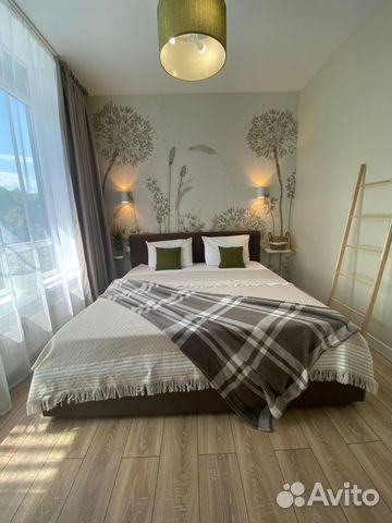 

1-к. квартира, 37 м², 2 кровати
