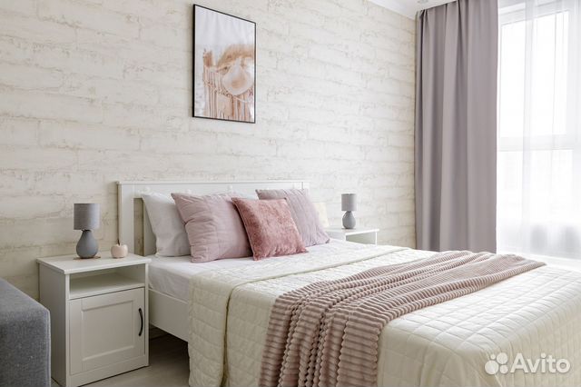

1-к. квартира, 45 м², 2 кровати