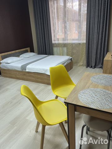 

Квартира-студия, 30 м², 2 кровати