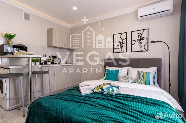 

Квартира-студия, 20 м², 1 кровать