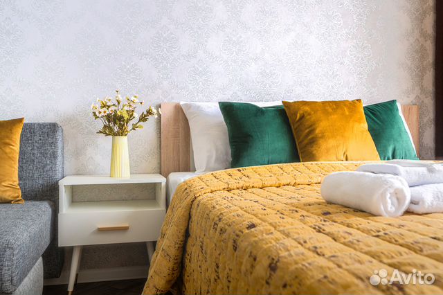 

1-к. квартира, 38 м², 2 кровати