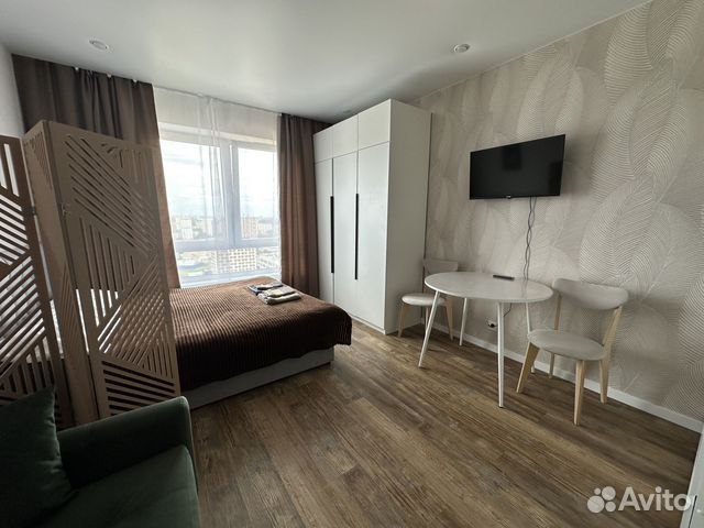

Квартира-студия, 25 м², 2 кровати