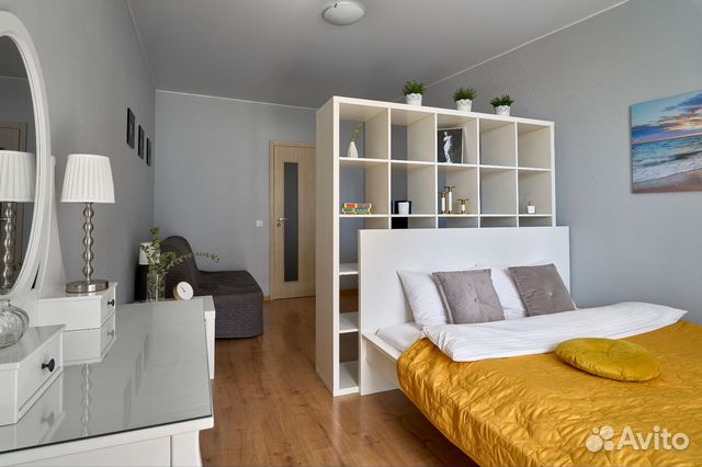 

1-к. квартира, 47 м², 2 кровати