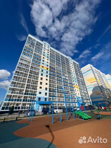 

Квартира-студия, 36 м², 2 кровати