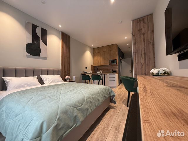 

Квартира-студия, 31 м², 1 кровать