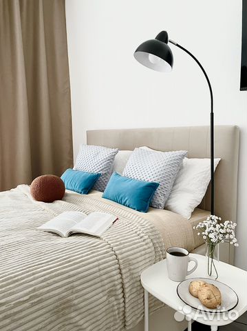 

Квартира-студия, 28 м², 2 кровати