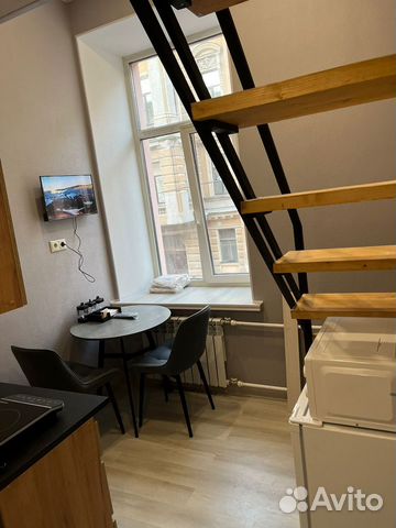 

Квартира-студия, 12 м², 2 кровати
