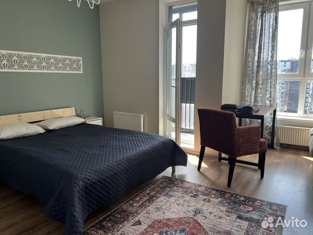 

Квартира-студия, 30 м², 1 кровать