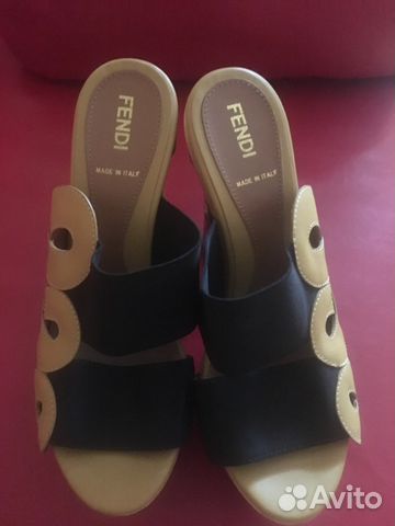 Сабо Fendi, оригинал, р. 36,5 Сабо Fendi, оригинал, р. 36,5