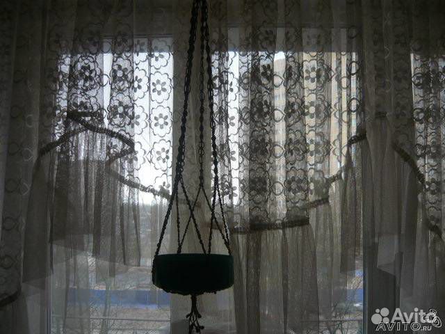 Подвеска для цветов (макромэ)