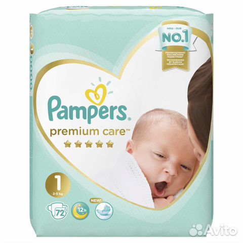 Подгузники Pampers Premium