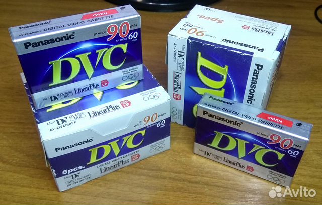 MiniDV видеокассета Panasonic (новая)