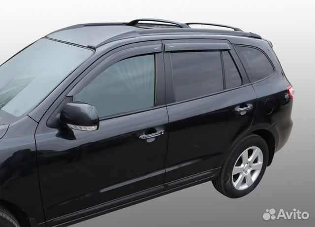 Ветровики боковых стекол hyundai santa FE 07-12