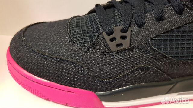 Nike Air Jordan 4 ретро (GG) 3.5-6.5Y 487724-408