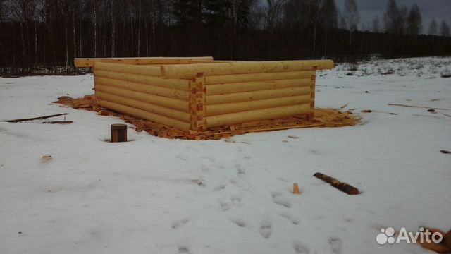 Сруб бани 4х6 Сруб бани 4х6