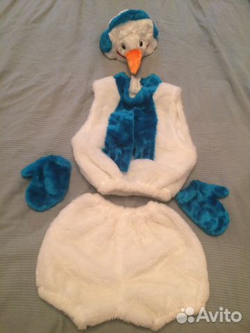 Костюм снеговика