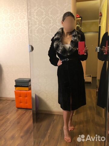 Шуба из астрагана 42