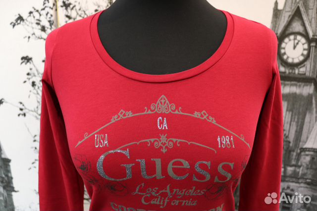 Футболка лонгслив Guess USA оригинал Футболка лонгслив Guess USA оригинал