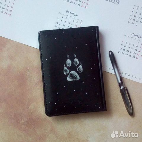 Ежедневник с ручной росписью