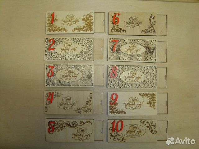 Купюрница из фанеры