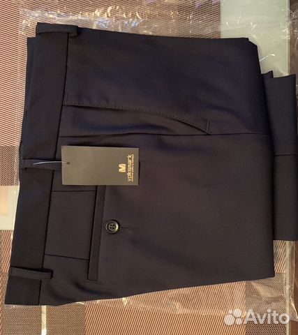 Брюки классические зауженные синие Брюки классические зауженные синие