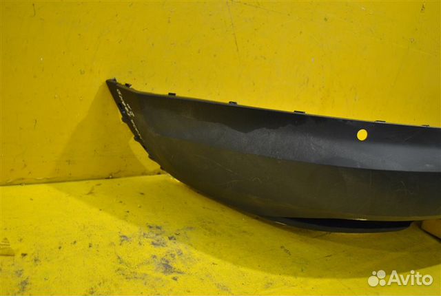 Юбка бампера задняя Skoda Kodiaq 2016