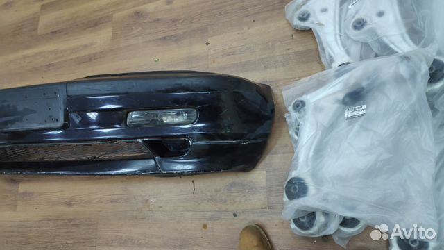 Бампер передний бу оригинал BMW 3 e46 дорест Бампер передний бу оригинал BMW 3 e46 дорест