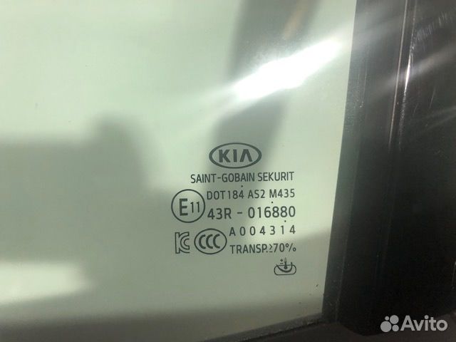 Дверь задняя левая Kia Stinger / Кия Стингер 2018