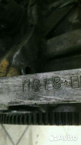 Двигатель MR18DE Nissan Tiida Cube 1,8л