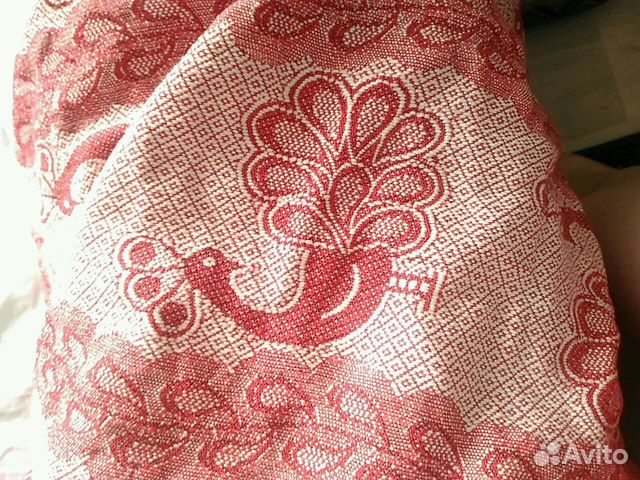 Слинг с кольцами didymos Гранатовые павлины