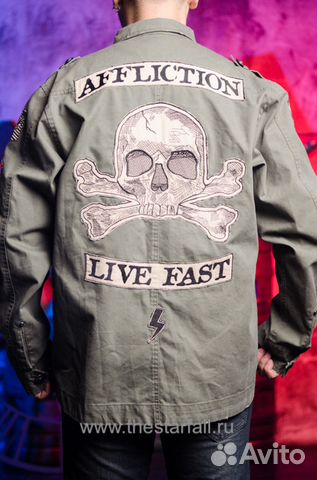 Куртка affliction Military новая USA Куртка affliction Military новая USA