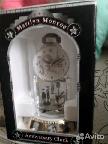 Мэрилин Монро Marilyn Monroe часы фарфор