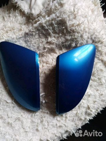 Декоративные накладки на зеркала, металлик Skoda