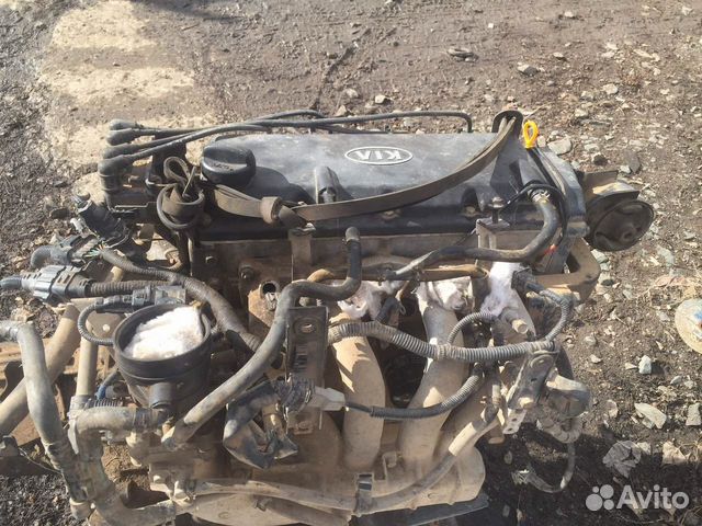 Двигатель Kia Rio 2 1.3л /А3Е