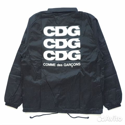 comme de garcon coach jacket