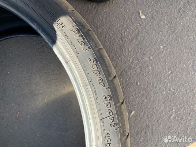 Шины бу 20 295 25 Michelin Pilot Super Sport 2шт