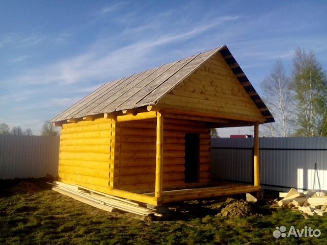 Сруб бани 4х5+2м.Доставка,установка