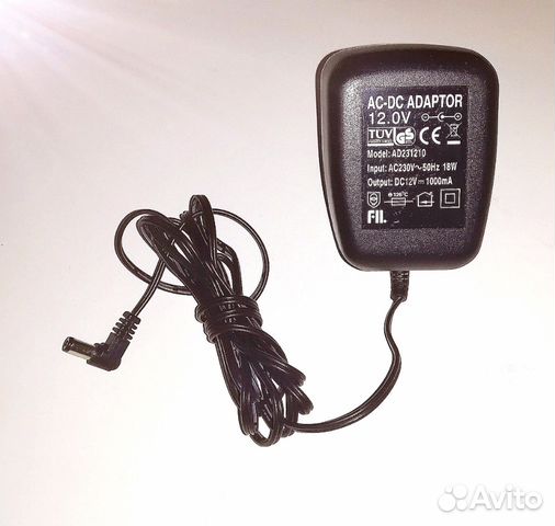 Блок питания DC12V 1A