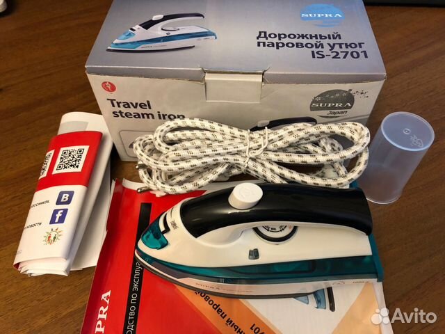 Компактный дорожный утюг