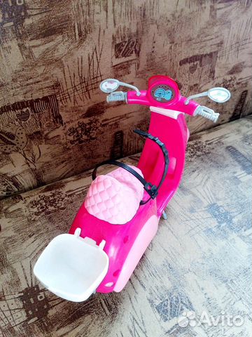 Скутер для кукол Барби